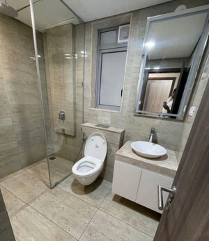 Bathroom in 3 BHK Apartment at Oberoi Sky City, Borivali East – for Sale