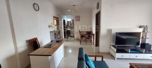Living Room in 2 BHK Apartment at Trishul Patel Heights, Ghansoli – for Rent