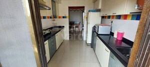 Kitchen in 2 BHK Apartment at Trishul Patel Heights, Ghansoli – for Rent