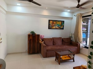Living Room in 1 BHK Apartment at Ashwa Coral Villa, Goregaon East – for Sale