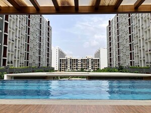 Swimming Pool in 2 BHK Apartment at Godrej 24, Hinjewadi – for Rent