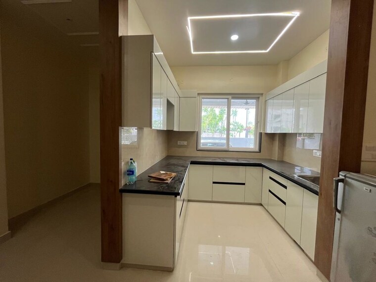 Kitchen, pardos-okas-enclave 2 Bedroom 1100 Sq.Ft. Villa In Sushant Golf City Lucknow 10703555