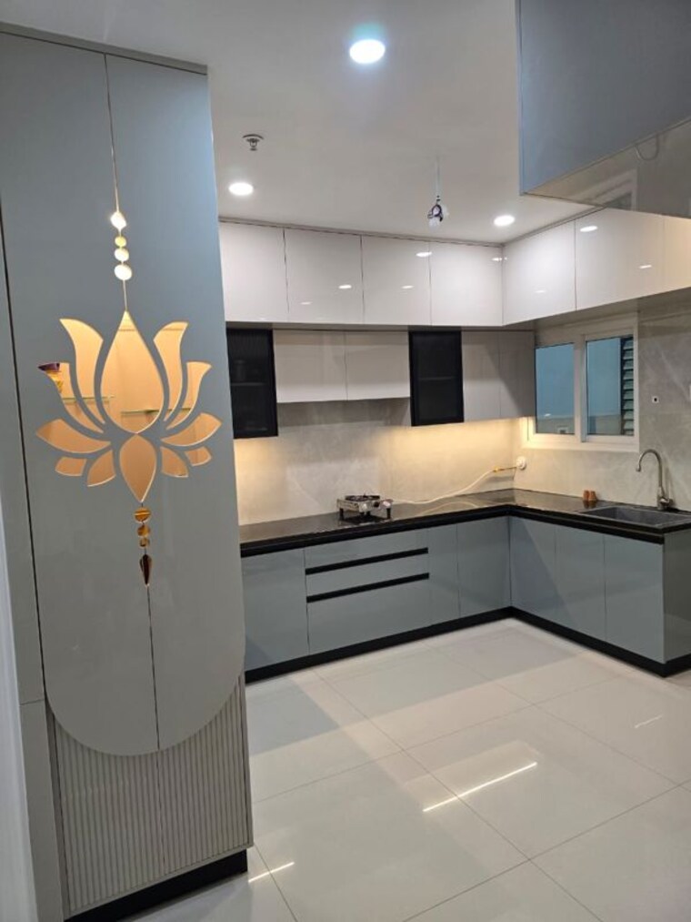 Kitchen, asbl-spire 3 Bedroom 1905 Sq.Ft. Apartment In Kokapet Hyderabad 10703573