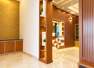 Living Room in 4 BHK Independent House at Mannuthy – for Sale