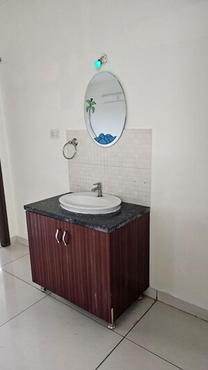 Bathroom in 3 BHK Apartment at Aparna Cyber Life, Nallagandla – for Rent