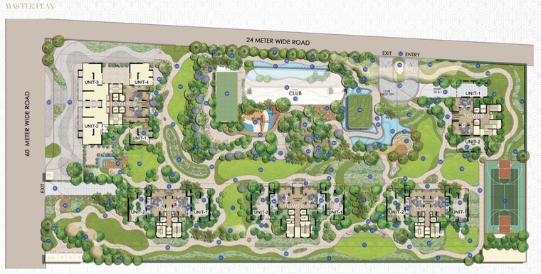 Master Plan, crc-maesta 4 Bedroom 2650 Sq.Ft. Apartment In Sector 1 Greater Noida Greater Noida 10703648
