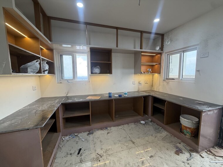 Kitchen, lansum-el-dorado 3 Bedroom 2240 Sq.Ft. Apartment In Narsingi Hyderabad 10703665