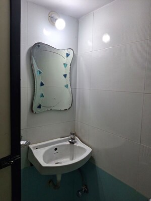 Bathroom in 2 BHK Apartment at Jaydeep Park, Majiwada – for Sale