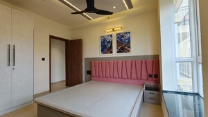 Bedroom in 4 BHK Apartment at Bhartiya City Nikoo Homes 4, Thanisandra Main Road – for Rent