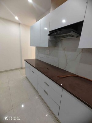 Kitchen in 3 BHK Builder Floor at Malviya Nagar – for Rent