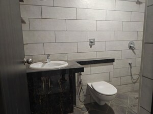 Bathroom in 3 BHK Apartment at Sobha Sentosa, Balagere – for Rent