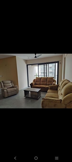 Living Room in 3 BHK Apartment at Lycka Life, Sola – for Rent