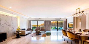 Living Room in 3 BHK Apartment at Sheth 72 West, Andheri West – for Rent