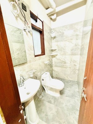 Bathroom in 1 RK Builder Floor at Wazirabad – for Rent