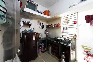 Kitchen in 1 BHK Independent House at New Ranip – for Sale