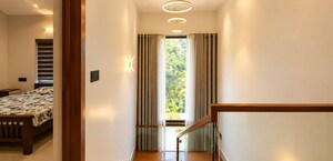 Staircase in 4 BHK Independent House at Aranattukara – for Sale