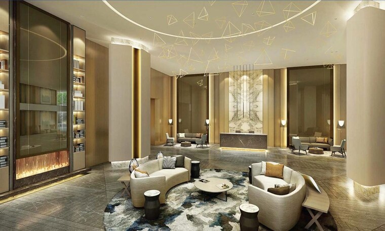 Living Room, adani-ten-bkc 3 Bedroom 2164 Sq.Ft. Apartment In Bandra East Mumbai 10703849