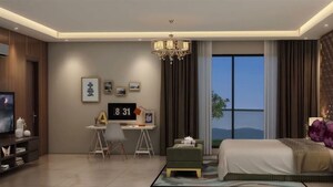 Living Room in 4 BHK Apartment at DLF Privana North, Sector 76 – for Sale