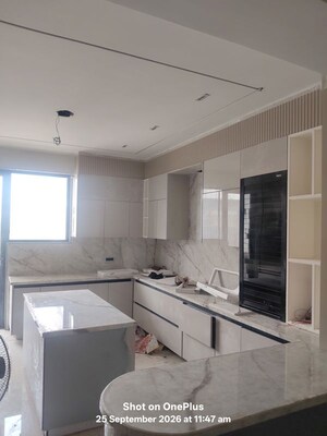 Kitchen in 3 BHK Builder Floor at Sector 21 – for Sale