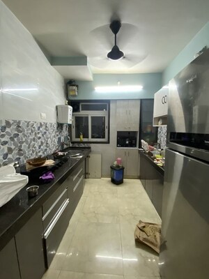 Kitchen in 2 BHK Apartment at Siddhi Highland Park, Kolshet Road – for Rent