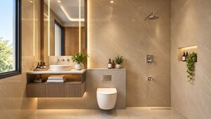 Bathroom in 1 BHK Apartment at Prestige Parklane, Devanahalli – for Sale