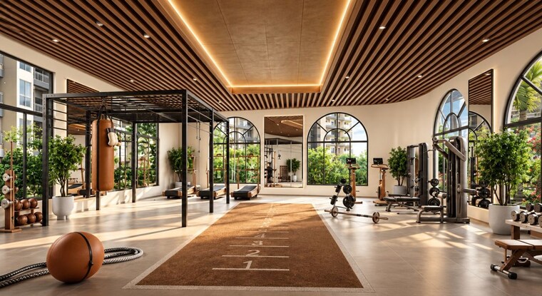 Gym, prestige-parklane 1 Bedroom 567 Sq.Ft. Apartment In Devanahalli Bangalore 10699172