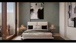 Bedroom in 3 BHK Apartment at Wal Serenia 92, Sector 92 – for Sale