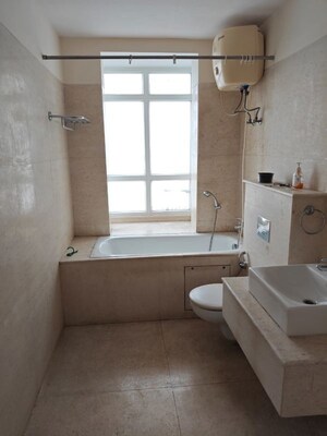 Bathroom in 3 BHK Apartment at Emaar The Palm Drive-The Premier Terraces, Sector 66 – for Sale