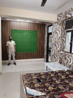 Living Room in 2 BHK Apartment at Emenox Brave Hearts, Raj Nagar Extension – for Rent