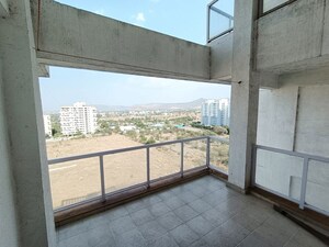 Balcony in 3 BHK Apartment at Tulsi Shakuntala Kanade Nagar, Undri – for Rent