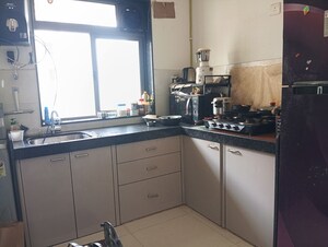 Kitchen in 2 BHK Apartment at Runwal Eirene, Balkum Pada – for Sale