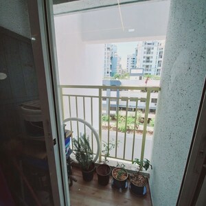 Balcony in 2 BHK Apartment at Ravima Newton Homes, Hadapsar – for Sale