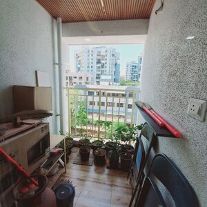 Balcony in 2 BHK Apartment at Ravima Newton Homes, Hadapsar – for Sale