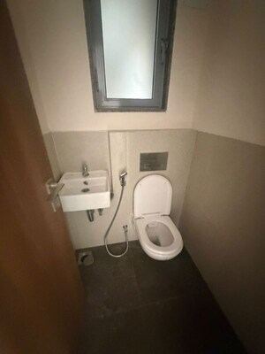 Bathroom in 1 BHK Apartment at Piramal Vaikunth, Balkum Pada – for Rent