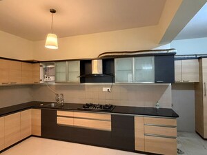Kitchen in 3 BHK Apartment at Vaishnavi Splendour, New Bel Road – for Rent