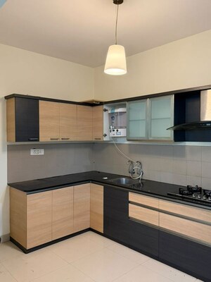Kitchen in 3 BHK Apartment at Vaishnavi Splendour, New Bel Road – for Rent