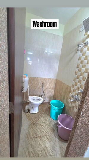 Bathroom in 1 BHK Apartment at Maanvi Sai Arcade, Undri – for Rent