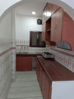 Kitchen in 1.5 BHK Builder Floor at Lajpat Nagar 4 – for Rent