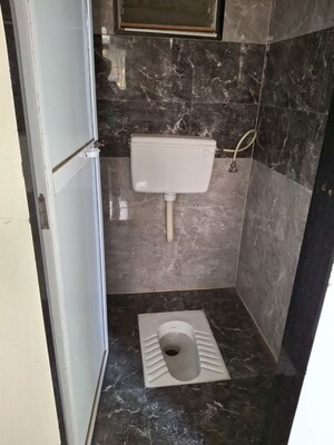 Bathroom in 1 BHK Builder Floor at Sunshine Heights Ghasoli, Ghansoli – for Rent