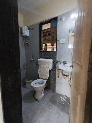 Bathroom in 3 BHK Apartment at Hubtown Greenwoods, Vartak Nagar – for Rent