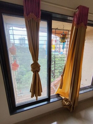 Balcony in 3 BHK Apartment at Hubtown Greenwoods, Vartak Nagar – for Rent