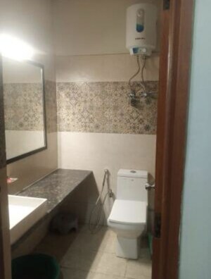 Kitchen in 1 RK Apartment at Paramount Golf Foreste Apartments, Zeta I Greater Noida – for Rent