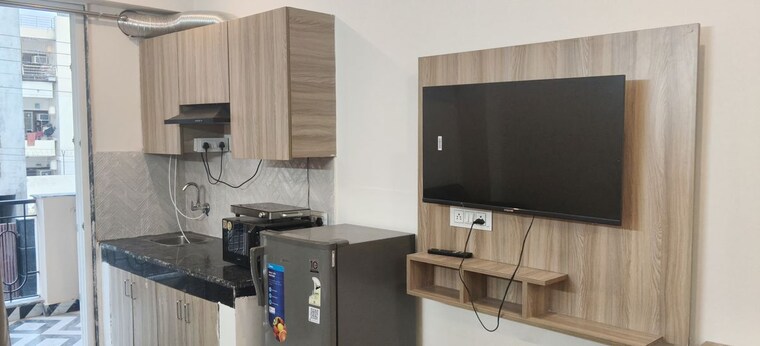 Kitchen, sector 51 1 RK 180 Sq.Ft. Builder Floor In Sector 51 Gurgaon 10703234