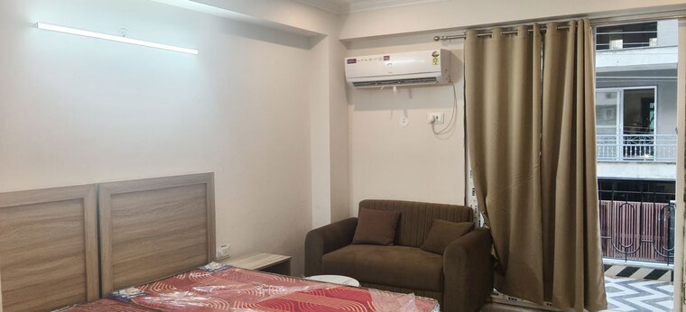 Bedroom, sector 51 1 RK 180 Sq.Ft. Builder Floor In Sector 51 Gurgaon 10703234