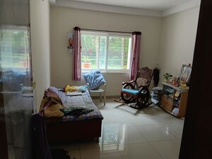 Living Room in 3 BHK Apartment at Mantri Webcity, Hennur Road – for Rent