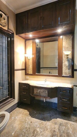 Bedroom in 4 BHK Builder Floor at Shanti Niketan – for Rent