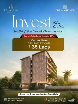 Studio Apartment – Exterior View View at Ajmer Road - for Sale