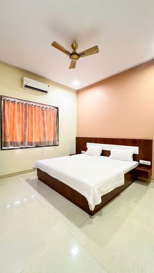 Bedroom in 2.5 BHK Penthouse at Ramesh Hermes Heritage Phase 2, Shastrinagar – for Rent