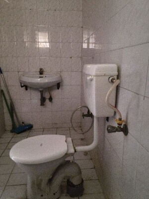 Bathroom in 1 BHK Apartment at Ramesh Hermes Heritage Phase 2, Shastrinagar – for Rent