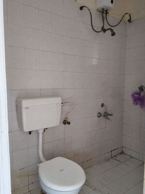 Bathroom in 1 BHK Apartment at Ramesh Hermes Heritage Phase 2, Shastrinagar – for Rent
